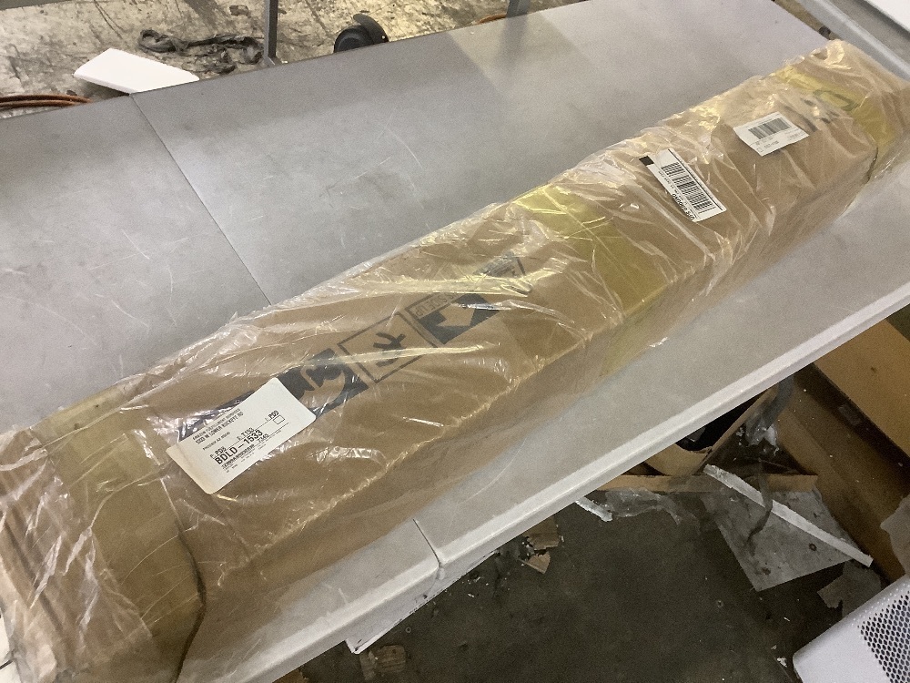 DIYHD 16FT Exterior Double Sliding Barn Door Hardware,Heavy Duty Wall Mount Box Track Kit for Outdoor Use,MAX Load 300lbs,Kit to Hang 2 Doors(Fit 48" X 2 Door) - Image 3 - Lot 101JF