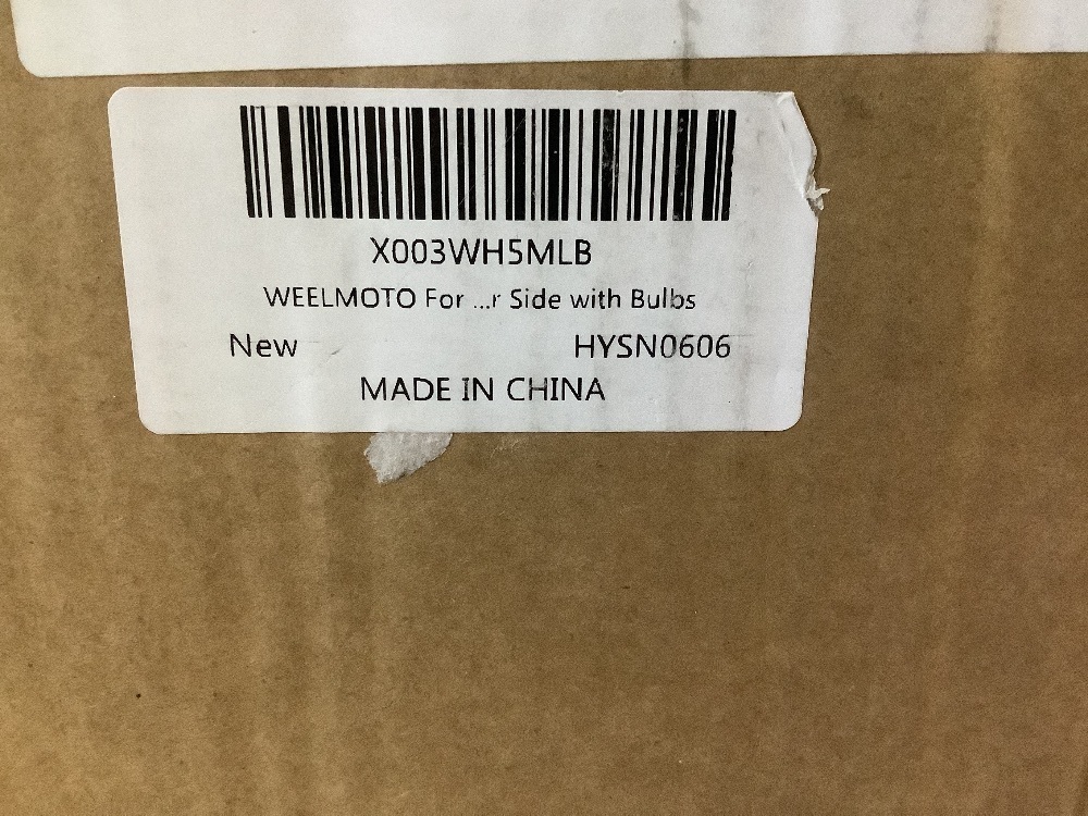 WEELMOTO Headlights for 2006-2008 Hyundai Sonata - Image 5 - Lot 546