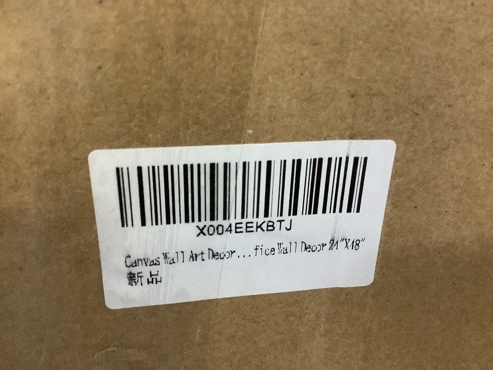 Canvas Wall Art Decor, 24"X48" - Image 7 - Lot 541