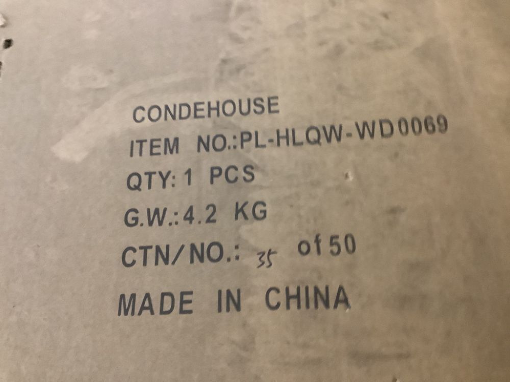 CONDEHOUSE Rounded Corner Mirror, 22", Black - Stock Photo Wrong Color - Image 3 - Lot 577JF