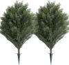 Artificial Cypress Topiary 39'' Faux Cedar Trees, Set of 2 - Thumbnail 1