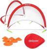 GoSports Foldable Pop Up Soccer Goal Nets, Set of 2 - Thumbnail 1