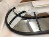 Dewfig 65"x 22" Arched Window Pane Full Length Mirror - Thumbnail 3