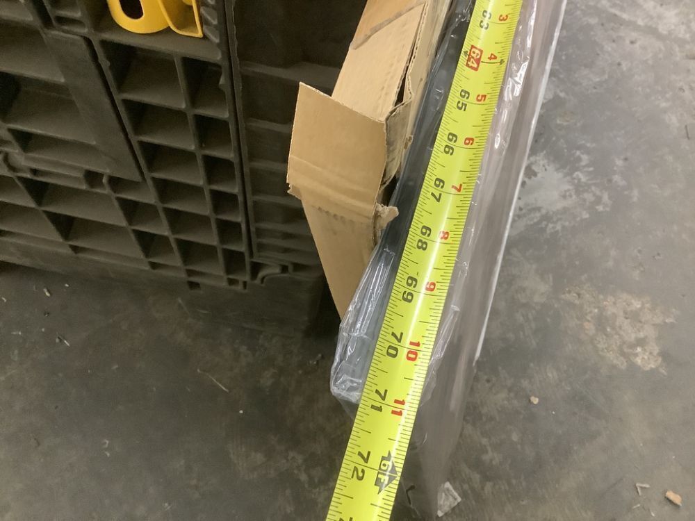 Framed Abstract Wall Art 32" x 71" - Image 4 - Lot 279JF