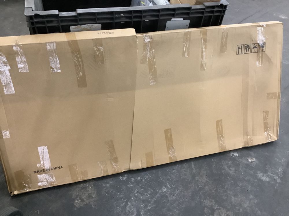 Framed Abstract Wall Art 32" x 71" - Image 6 - Lot 279JF