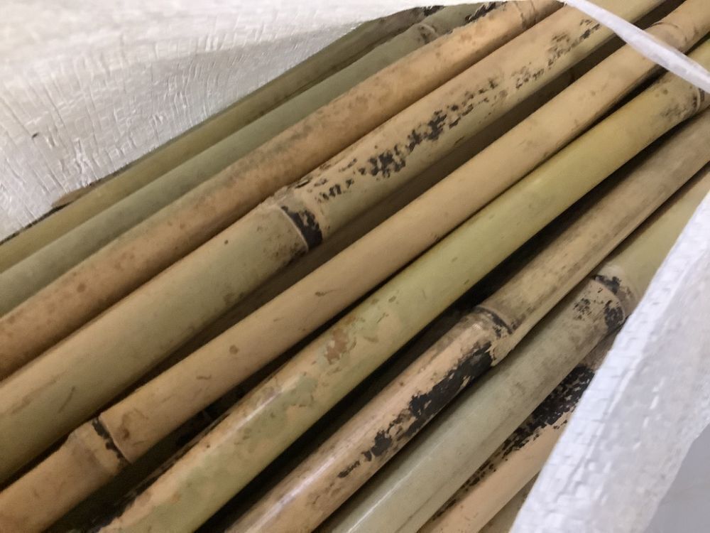 48" Tall Bamboo Fence Cover, Unknown Length - Image 2 - Lot 465JF