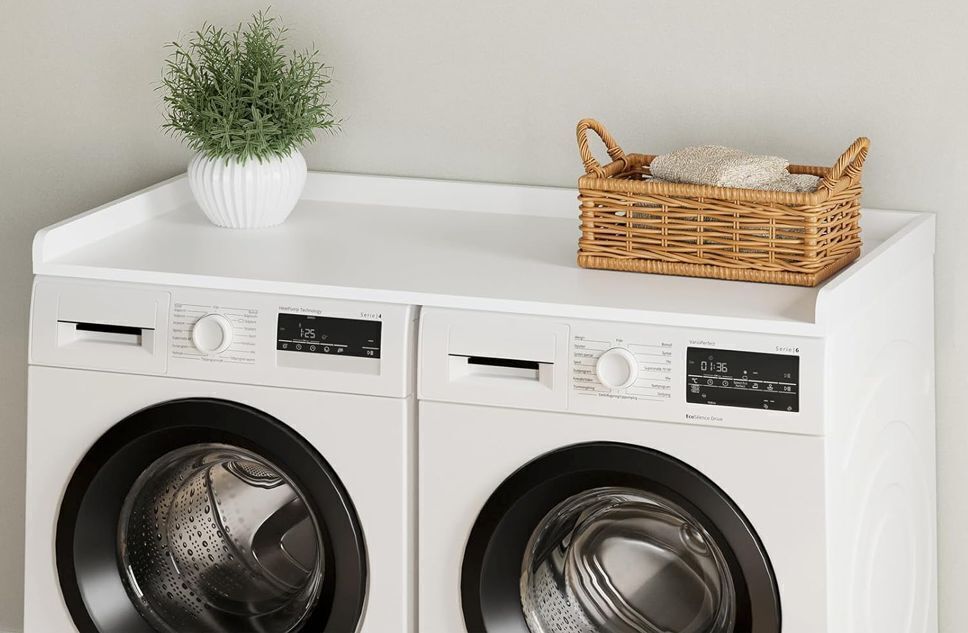 SpaceAid Washer Dryer Countertop with Edge, 54" Width x 27.5" Depth - Image 1 - Lot 269