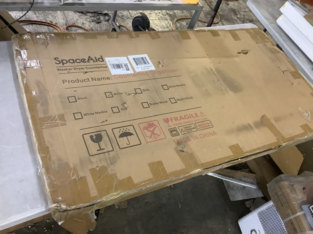 SpaceAid Washer Dryer Countertop with Edge, 54" Width x 27.5" Depth - Image 2 - Lot 269