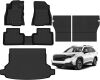 Naibeve Floor Mats for 2025 Subaru Forester - Thumbnail 1