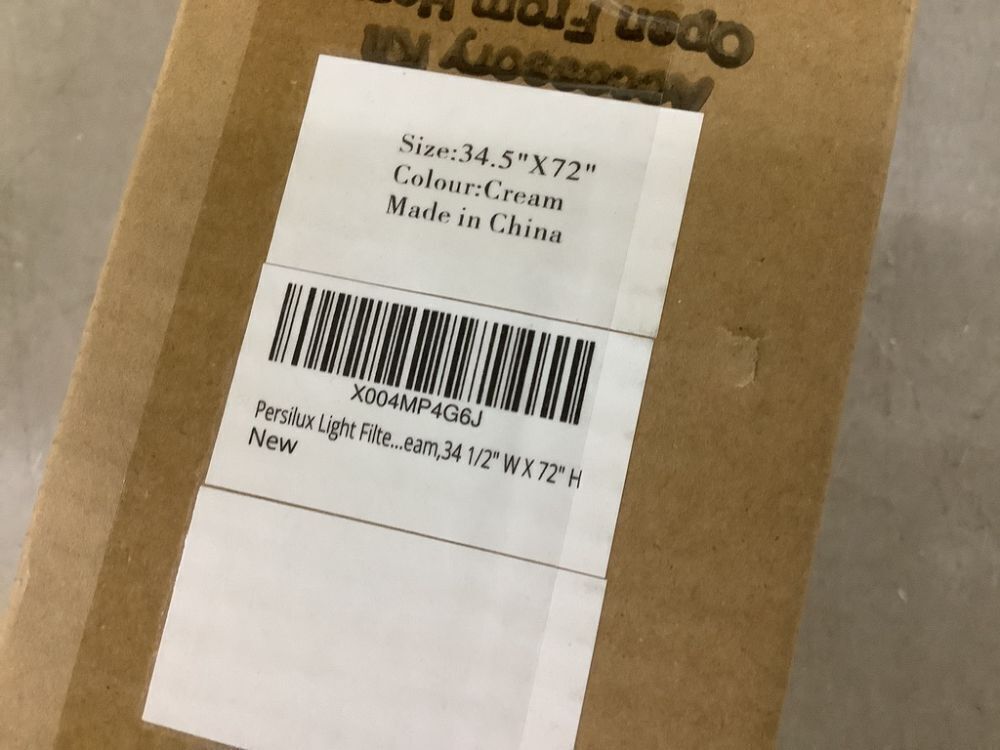Persilux Light Filtering Roller Shades, 34.5" x 72" - Image 3 - Lot 377