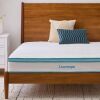 Linenspa 8 Inch Memory Foam and Spring Hybrid Mattress, Full - Thumbnail 1