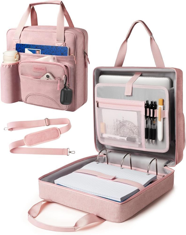 Zip Up Binder Organizer with Strap - Image 1 - Lot 369