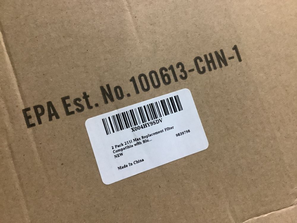 2 Pack 211i Max Replacement Filter Compatible with Blueair Blue Pure 211i Max Air Purifier - Image 4 - Lot 370