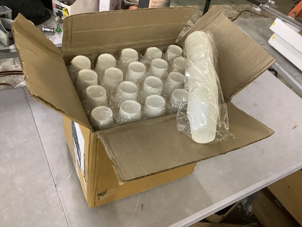 Disposable Paper Cups, 1000 ct - Image 1 - Lot 132