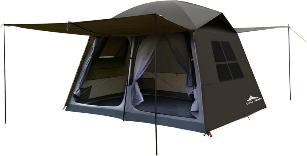 Three Bears 6-Person 3000mm Waterproof Double-Layer Tent with Room Dividers - Image 1 - Lot 464