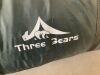 Three Bears 6-Person 3000mm Waterproof Double-Layer Tent with Room Dividers - Thumbnail 3