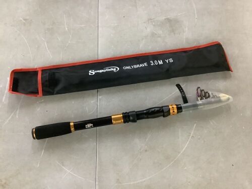 Sougayilang Onlybrave 3.0M Telescopic Fishing Rod - Lot 750