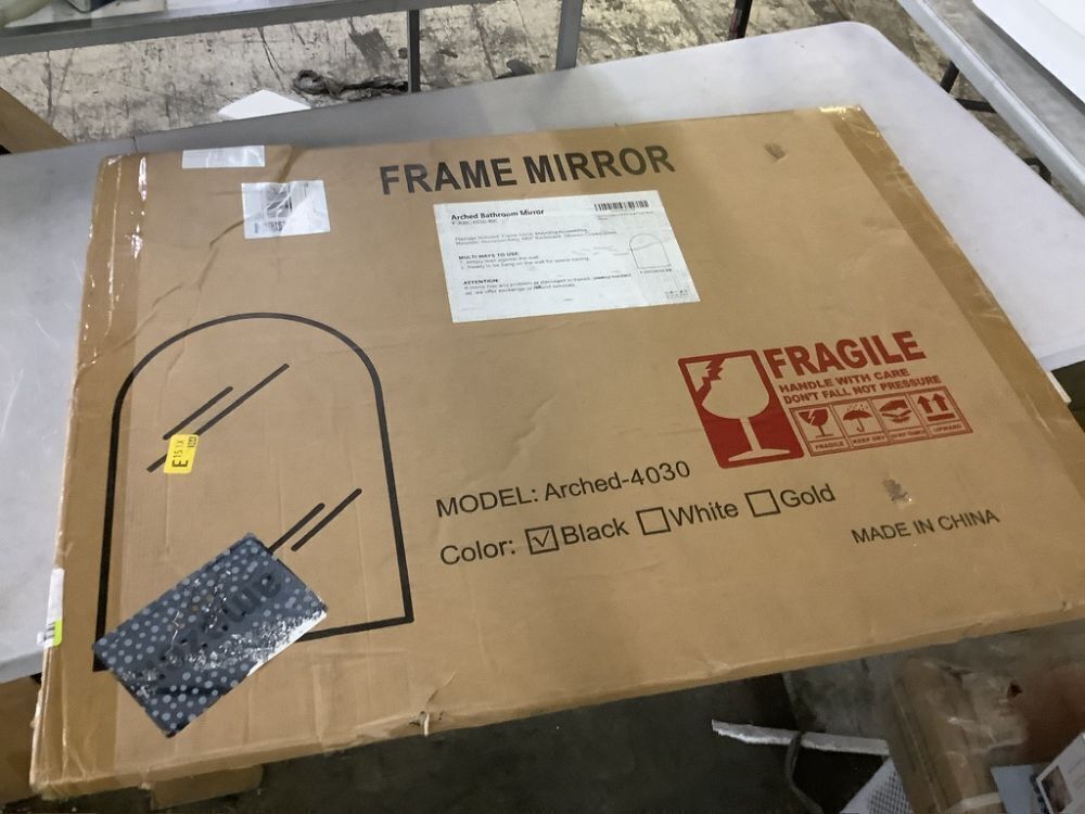 Arched Wall Mirror 30"x40" - Image 2 - Lot 741