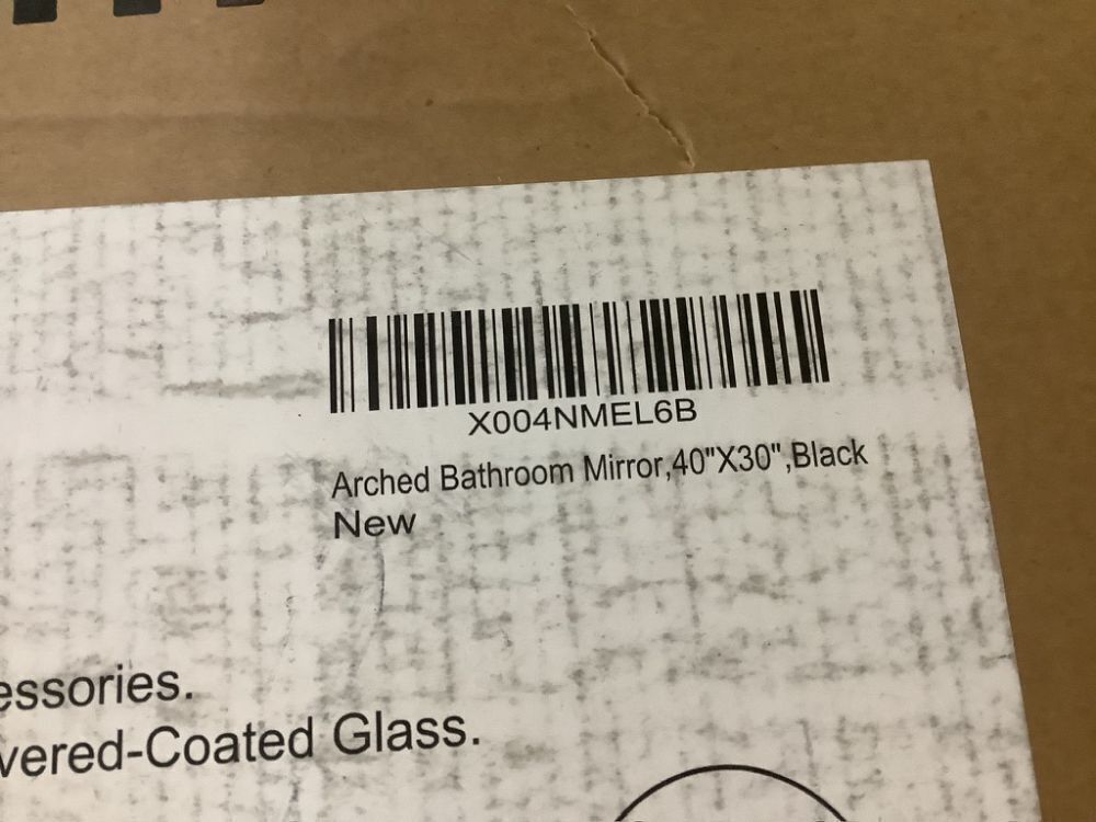 Arched Wall Mirror 30"x40" - Image 4 - Lot 741