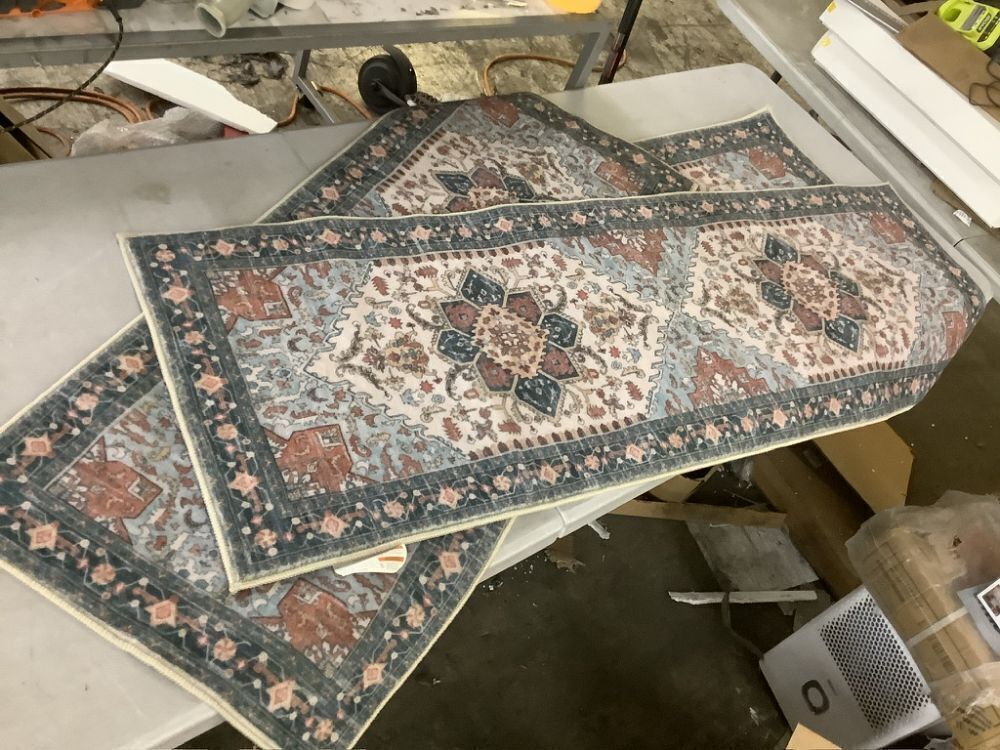 Set of 3 Washable Accent Rugs - Image 1 - Lot 745