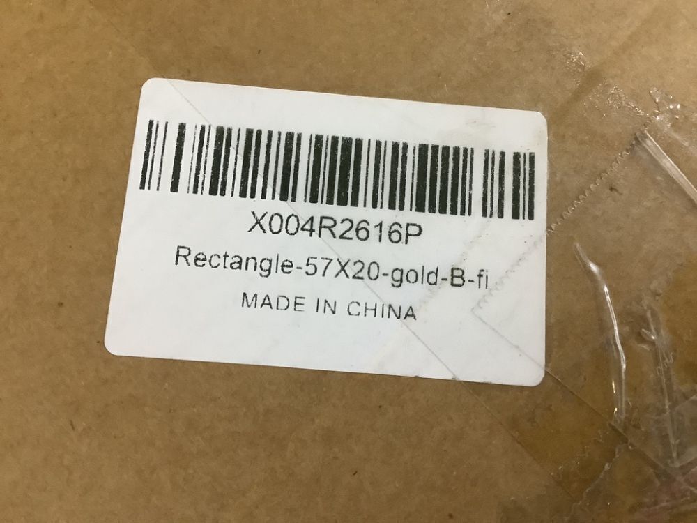 Rectangle Full Length Mirror, 57" x 20" - Image 5 - Lot 747