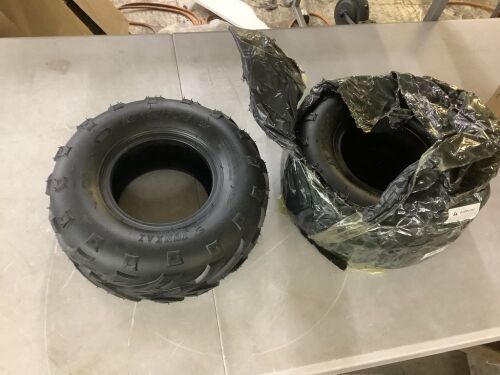 145/70-6 Tires, Set of 2 - Lot 748