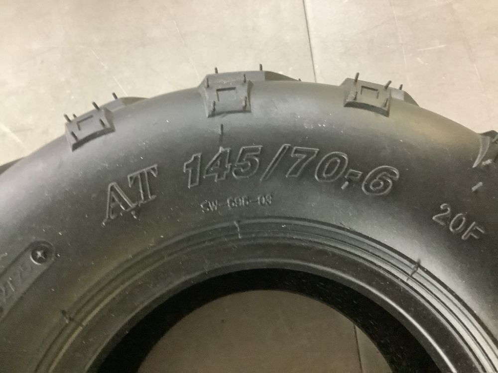 145/70-6 Tires, Set of 2 - Image 4 - Lot 748