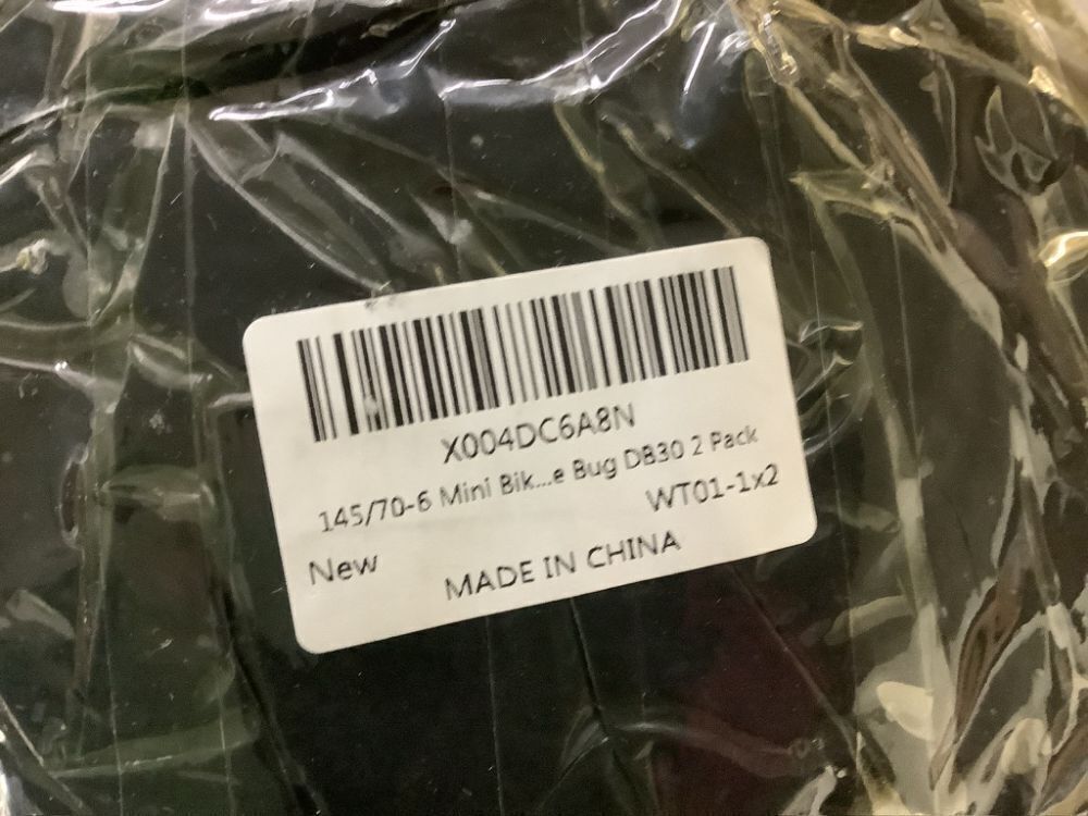 145/70-6 Tires, Set of 2 - Image 7 - Lot 748