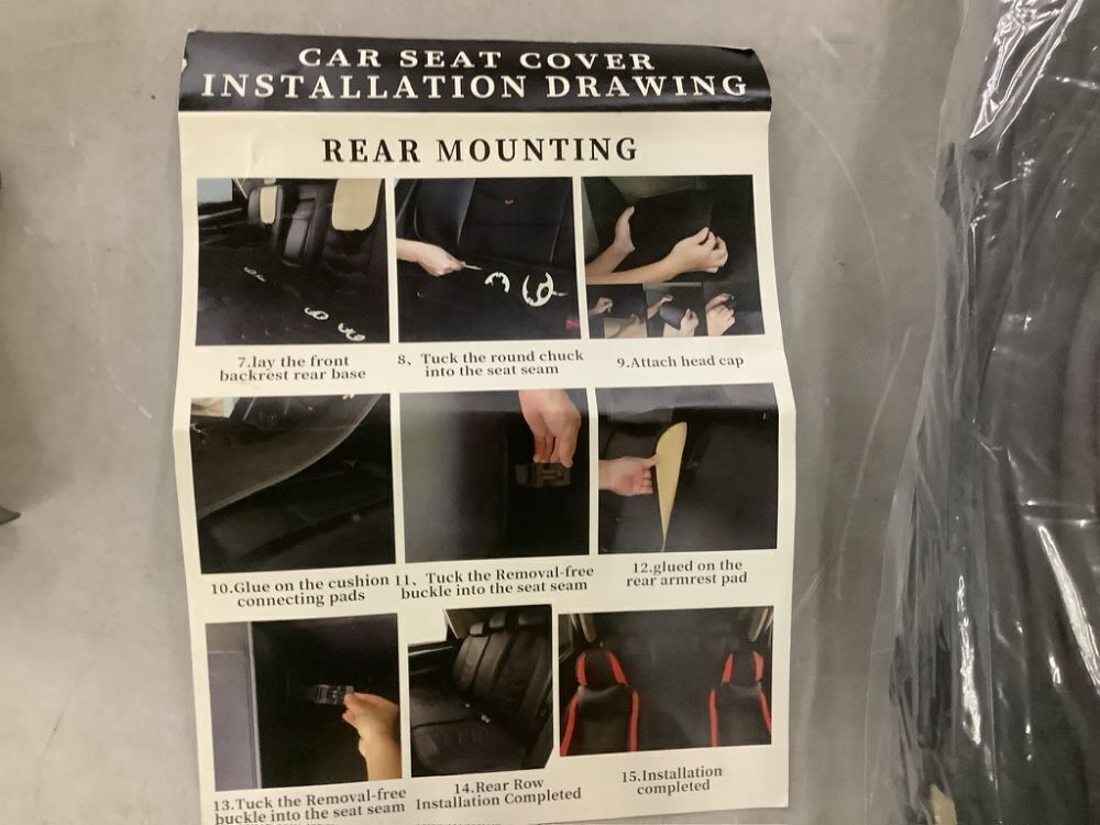 Car Seat Covers for Honda Civic 2000-2026 - Image 6 - Lot 749