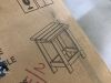 LZRS Adirondack Square Outdoor Side Table - Thumbnail 4