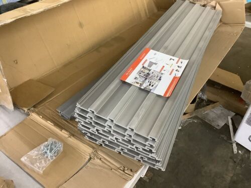 PVC Slat Wall Paneling - Lot 137JF