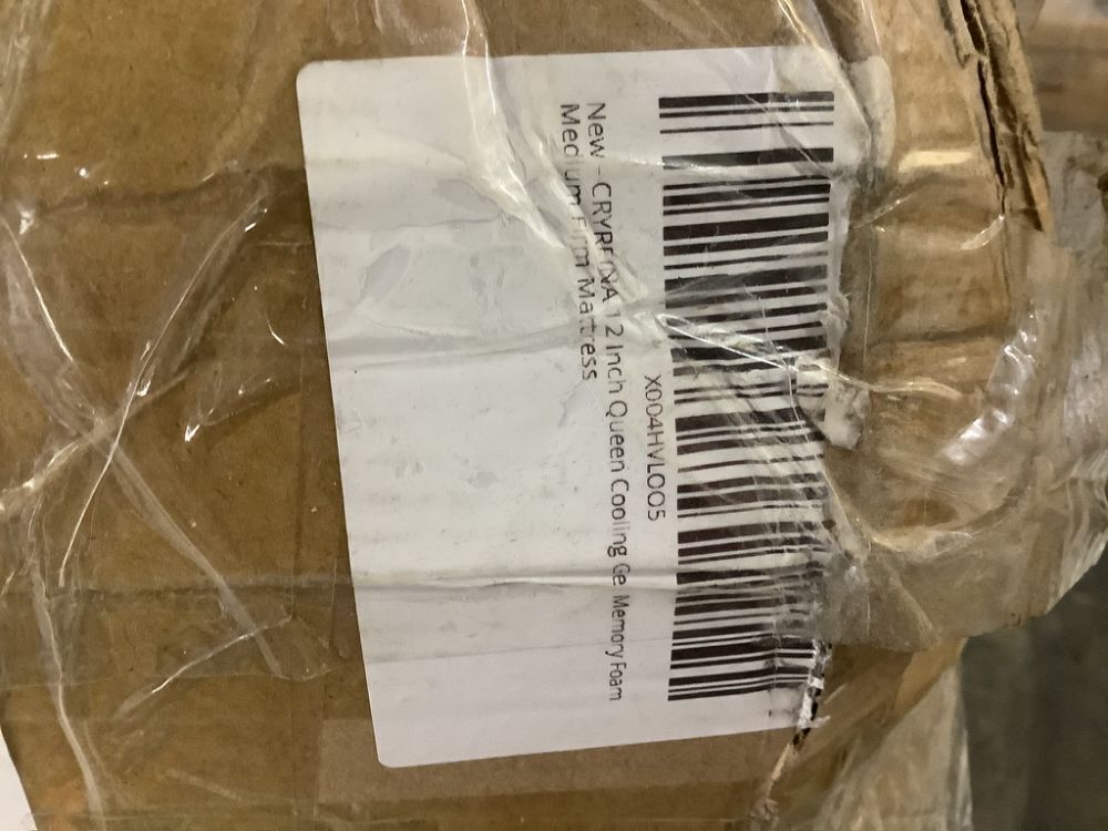12 Inch Queen Cooling Gel Memory Foam Mattress - Image 3 - Lot 142JF