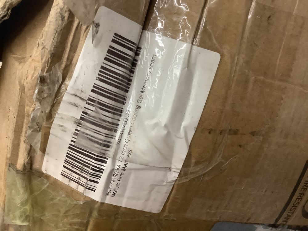 12 Inch Queen Cooling Gel Memory Foam Mattress - Image 4 - Lot 142JF