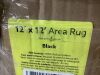 12' x 12' Area Rug, Black - Thumbnail 4