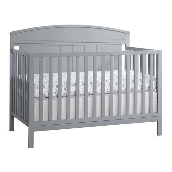 Oxford 4-in-1 Convertible Baby Crib - Damaged Headboard - Image 1 - Lot 147JF