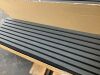 Lot of (2) 4-Piece Wood Slat Acoustic Panels - Damage on a Few Pieces - Thumbnail 8
