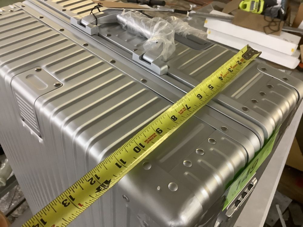 HotWay 28 Inch Checked Luggage with Aluminum Frame - Image 12 - Lot 149JF