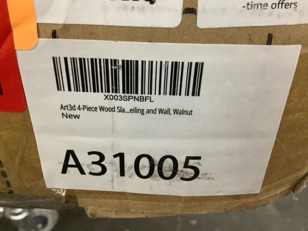 Art3d 4-Piece Wood Slat Acoustic Panels - Image 5 - Lot 150JF