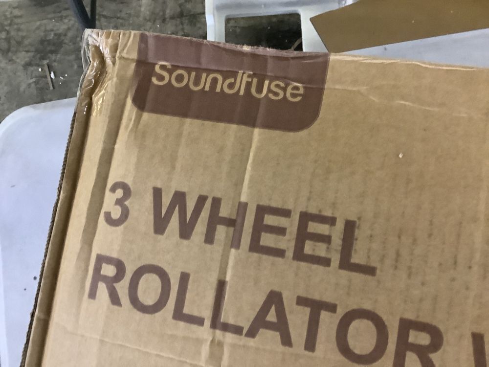 Soundfuse 3 Wheel Lightweight Foldable Aluminum Rollator Walker - Image 7 - Lot 231
