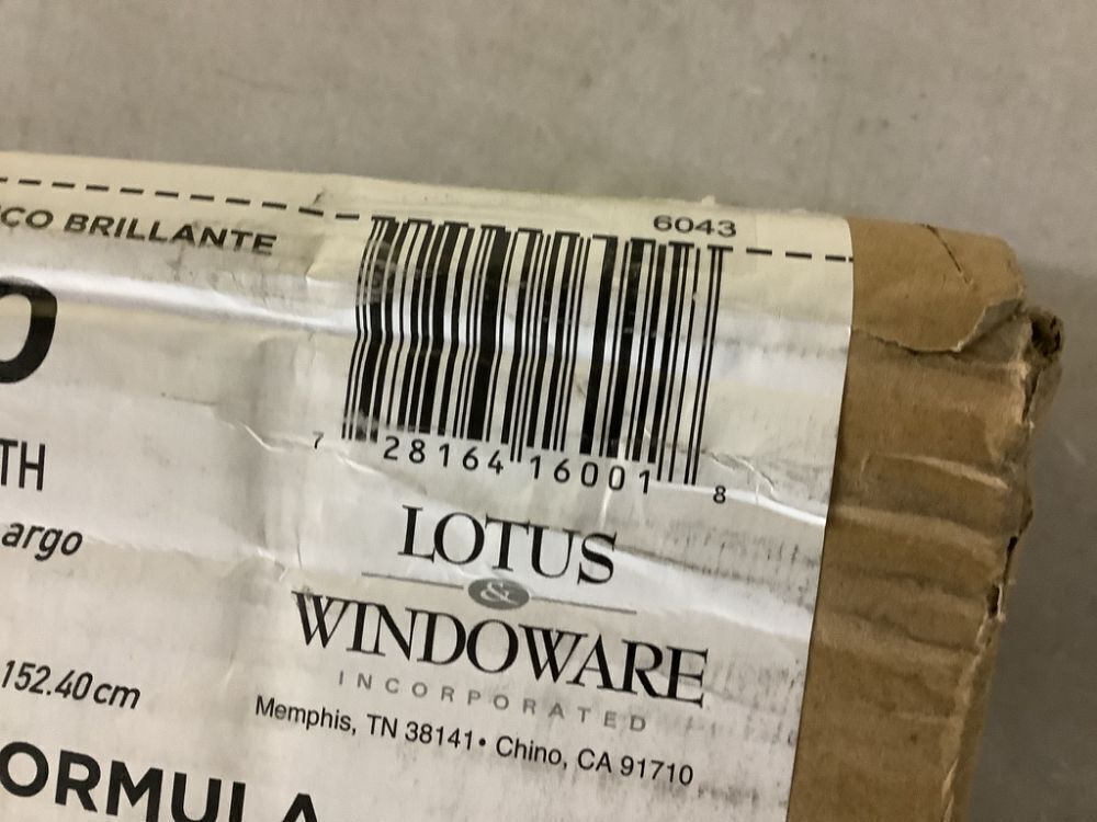 Lotus & Windoware Cordless 2 Inch Faux Wood Blind, 34" x 60" - Image 4 - Lot 236