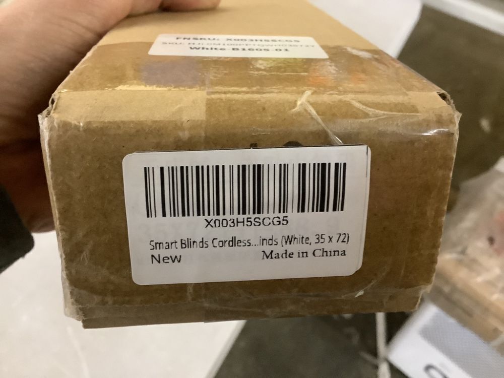 Smart Electric Window Blinds, White, 35 x 72 - Image 4 - Lot 239