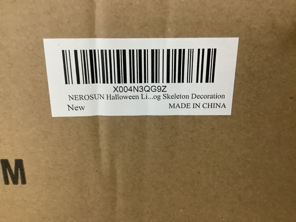 Dog & Human Skeleton Decorations - Image 7 - Lot 241