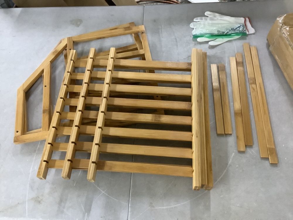 HOMESTEAD 3-Tier Bamboo Pantry Can Organizer - Image 3 - Lot 634