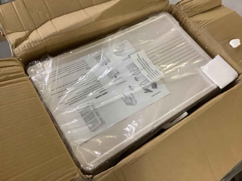 Jalove 50QT Plastic Stackable Storage Bins with Lids - Image 1 - Lot 242