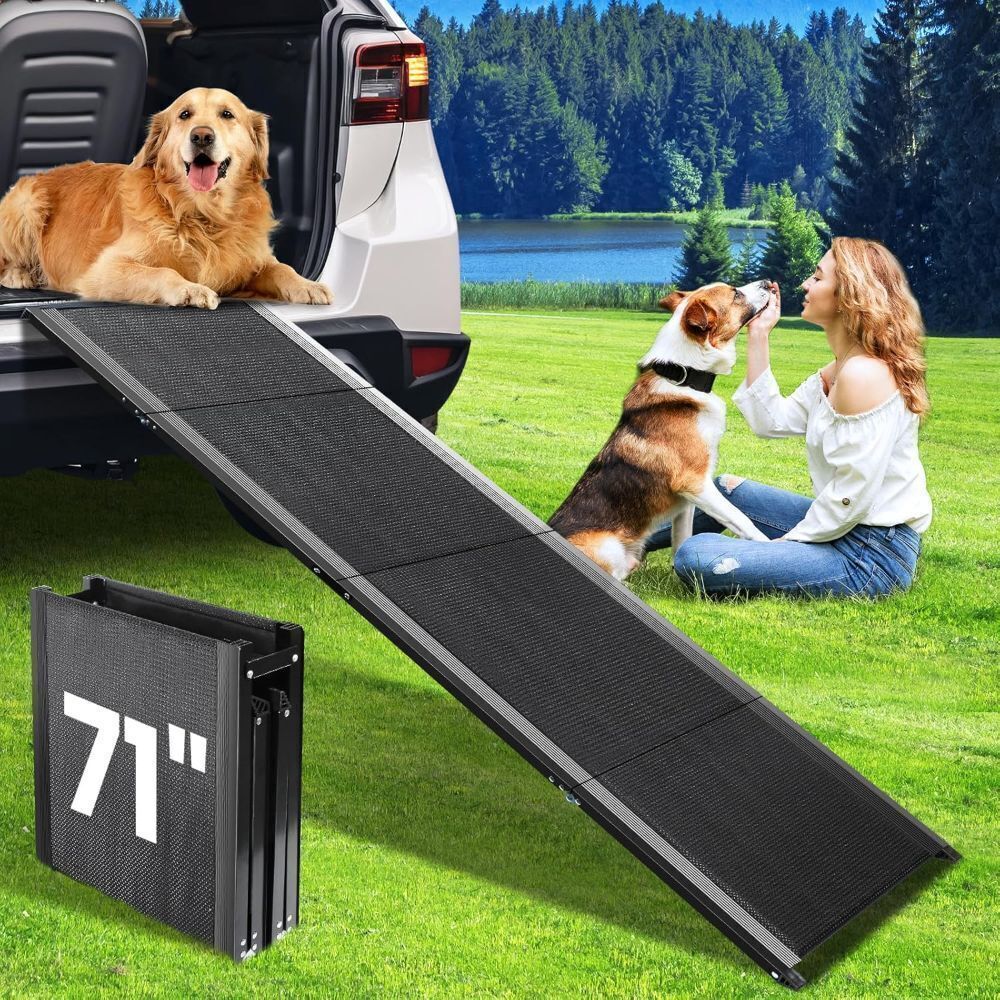 Extra Long Folding Pet Ramp, 71" x 17" - Image 1 - Lot 245
