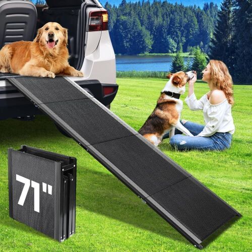 Extra Long Folding Pet Ramp, 71" x 17" - Lot 245
