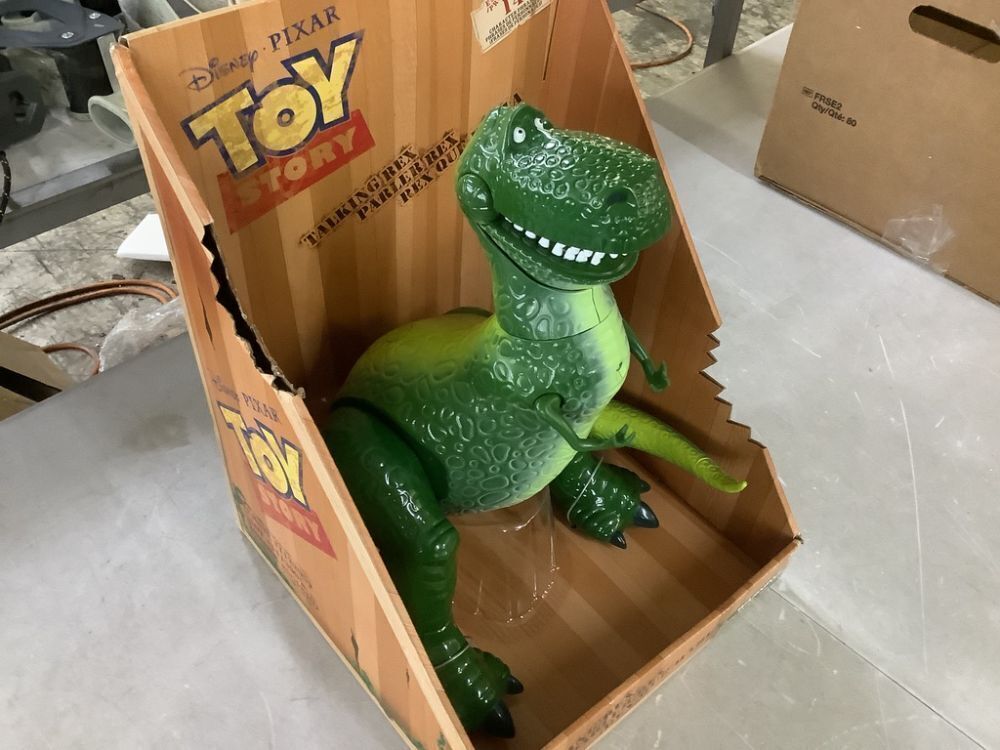 Disney Store Official Rex Interactive Talking Action Figure from Toy Story - Image 3 - Lot 246