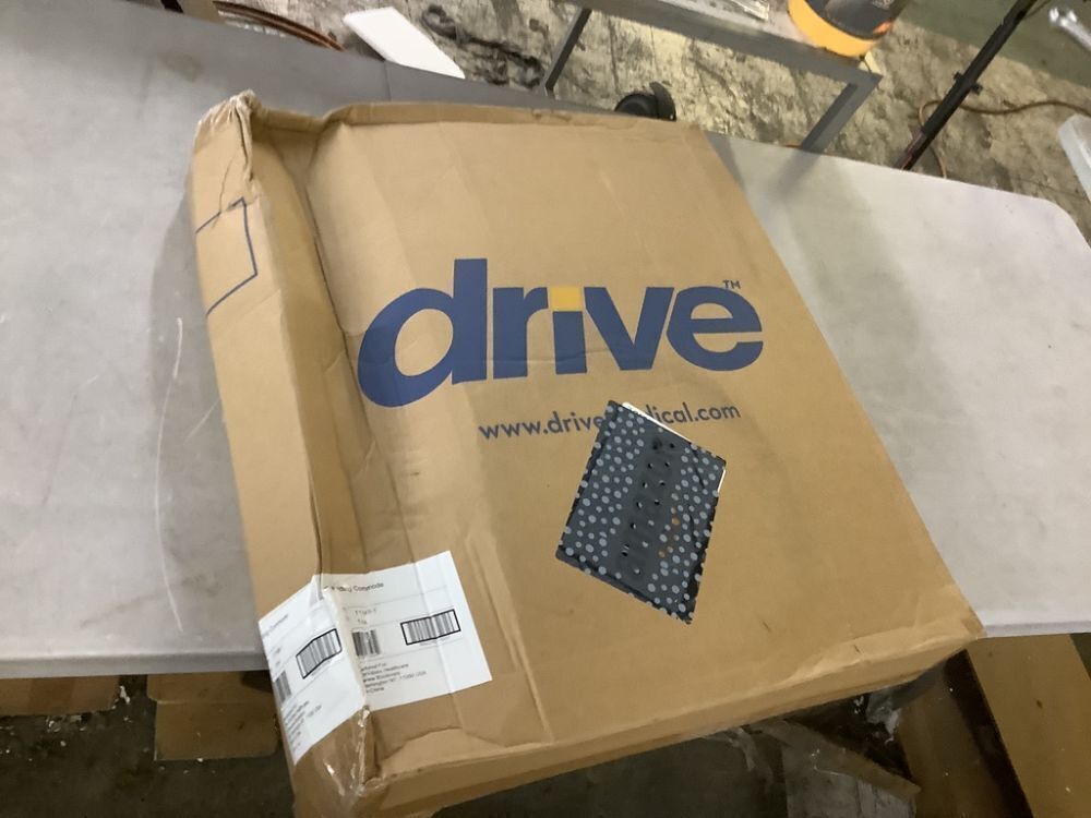 Drive Medical Folding Steel Bedside Commode Chair - Image 2 - Lot 338