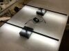 Set of 2 Battery Wall Sconces - Thumbnail 2