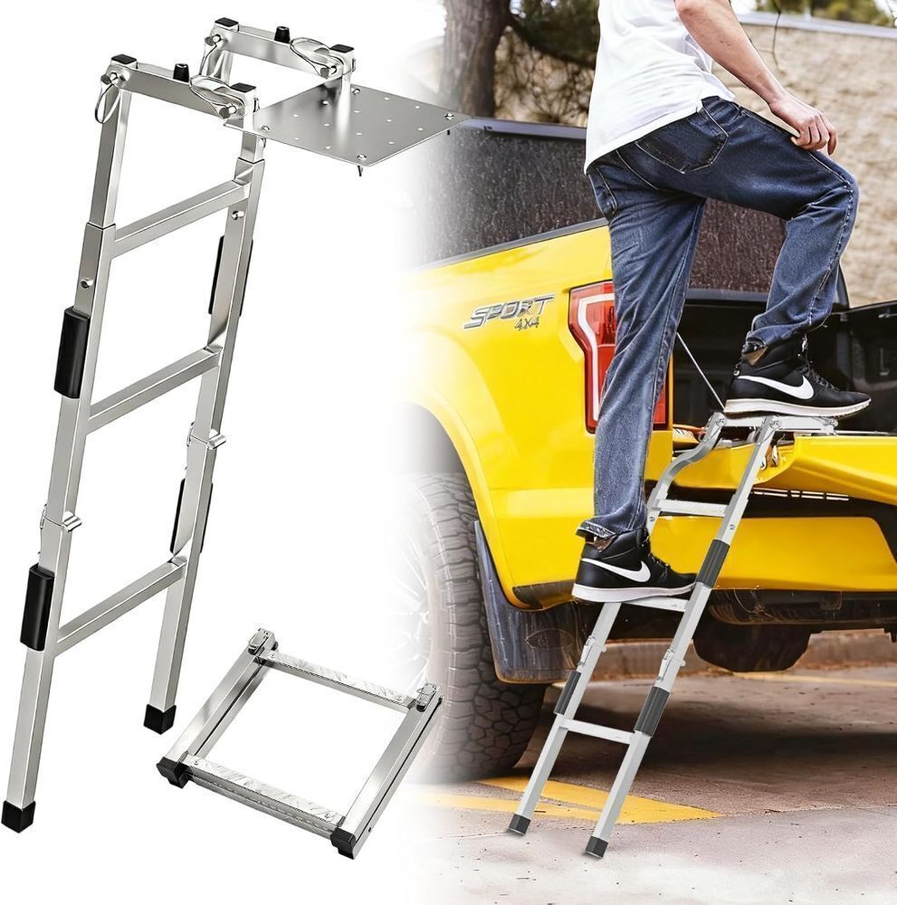 Universal Tailgate Ladder for Pickup Trucks - Image 1 - Lot 348